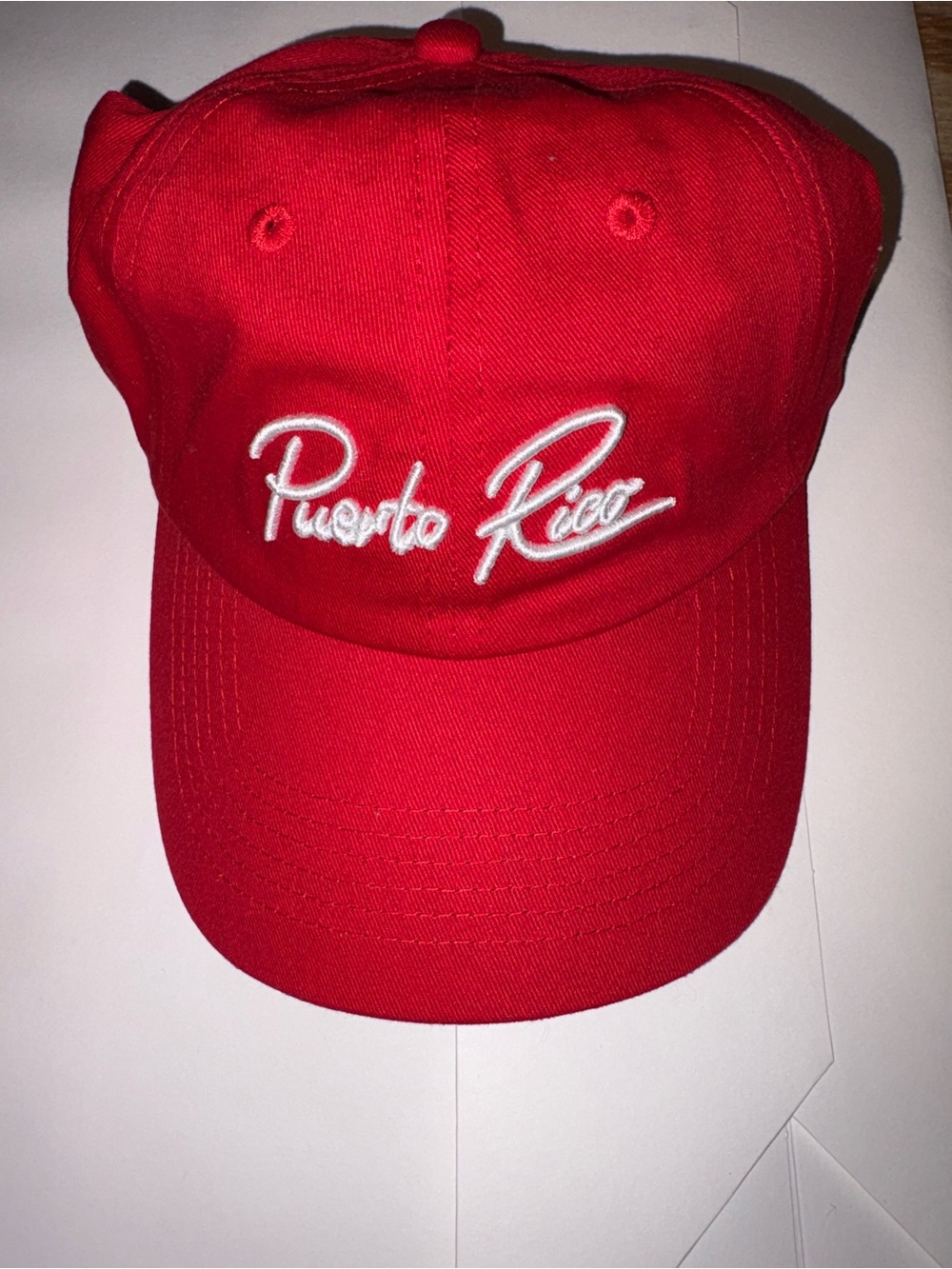 NWT Bad Bunny Puerto Rico DTMF Residency Baseball Cap With El Sapo Concho Patch